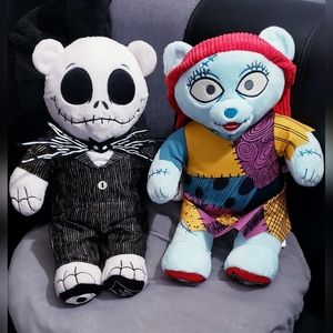 Build-A-Bear 2nd GEN Tim Burton's The Nightmare Before Christmas Jack & Sally